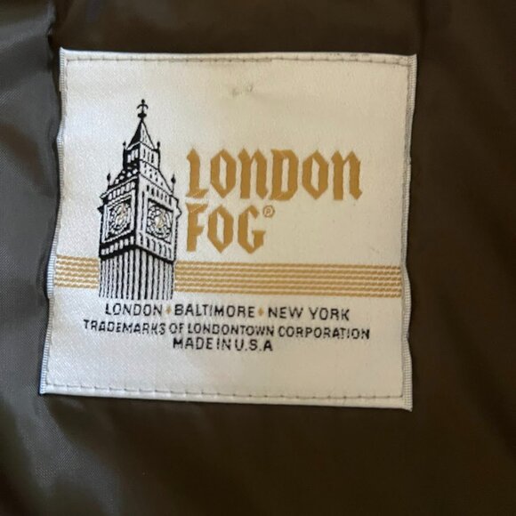 London Fog Men's Classic Trench Coat -  Size 38R - Picture 6 of 7